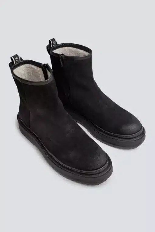 Sneaky Steve Tumbler U Suede Shoes Black