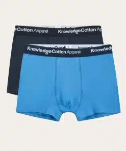 Knowledge Cotton Apparel 2-Pack Underwear Azure Blue