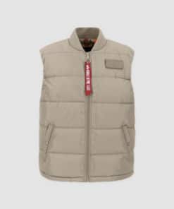 Alpha Industries Puffer Vest Vintage Sand