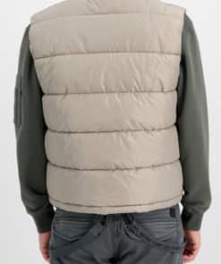 Alpha Industries Puffer Vest Vintage Sand