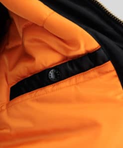 Alpha Industries MA-1 ZH Back EMB Black