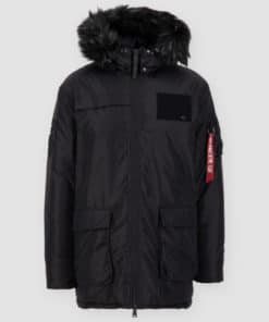 alpha Industries Arctic Airbone Jacket Black