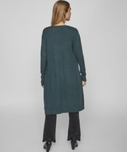 Vila Ril Long Knit Cardigan Ponderosa Pine