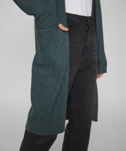 Vila Ril Long Knit Cardigan Ponderosa Pine