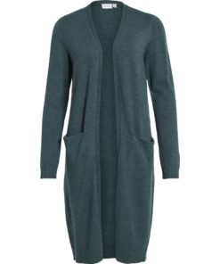 Vila Ril Long Knit Cardigan Ponderosa Pine