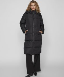 Vila Menza Down Coat Black