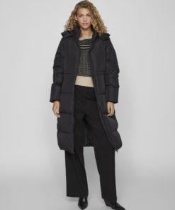 Vila Menza Down Coat Black