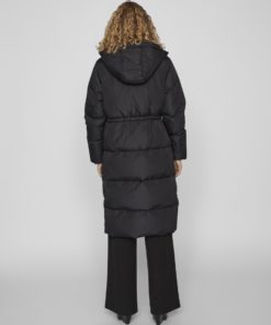 Vila Menza Down Coat Black
