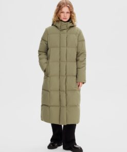 Selected Femme Nita Coat Dusky Green