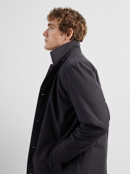 Selected Homme Alvin Padded Coat Black