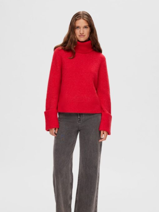 Selected Femme Sia Rollneck Knit Ski Patrol