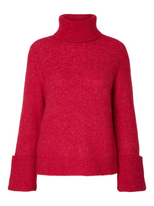 Selected Femme Sia Rollneck Knit Ski Patrol