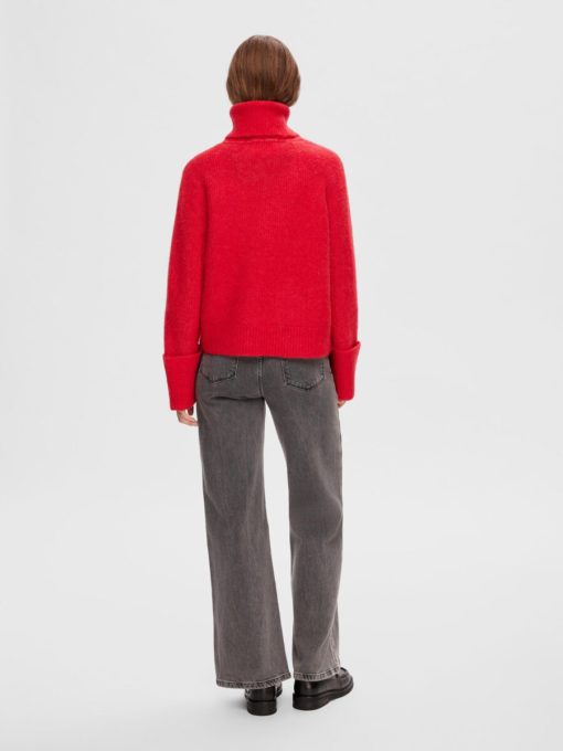 Selected Femme Sia Rollneck Knit Ski Patrol