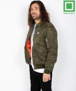Schott CWU Bomber Jacket Army Khaki