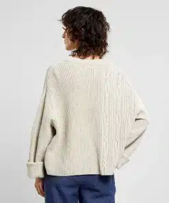 Dedicated Sweater Limboda Pearl White