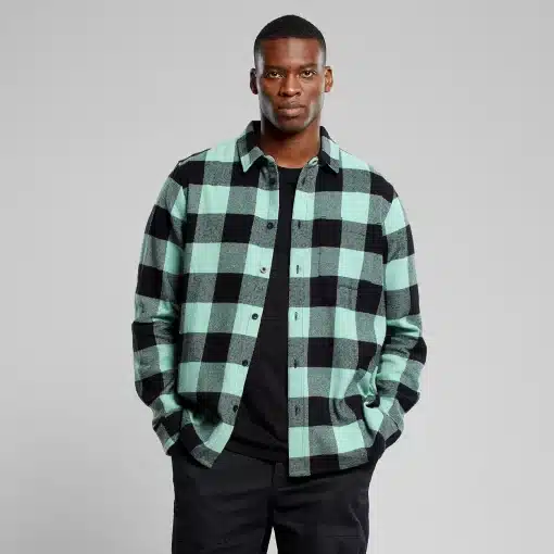 Dedicated Shirt Rute Buffalo Granite Green