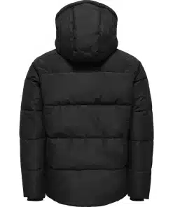 Only & Sons Car Life Quilted Jacket Black