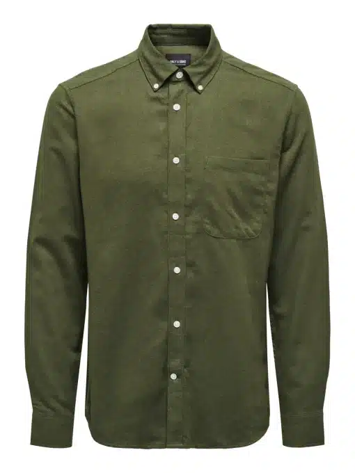 Only & Sons Gudmund Shirt Forest Night