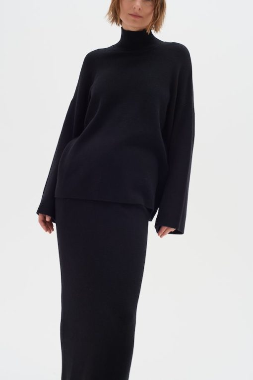 InWear Gittel Pullover Solid Black