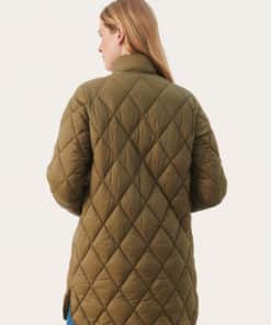 Part Two Olilas Jacket Capers Green