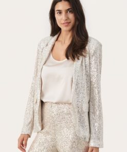 Part Two Darina Blazer Silver