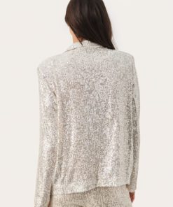 Part Two Darina Blazer Silver