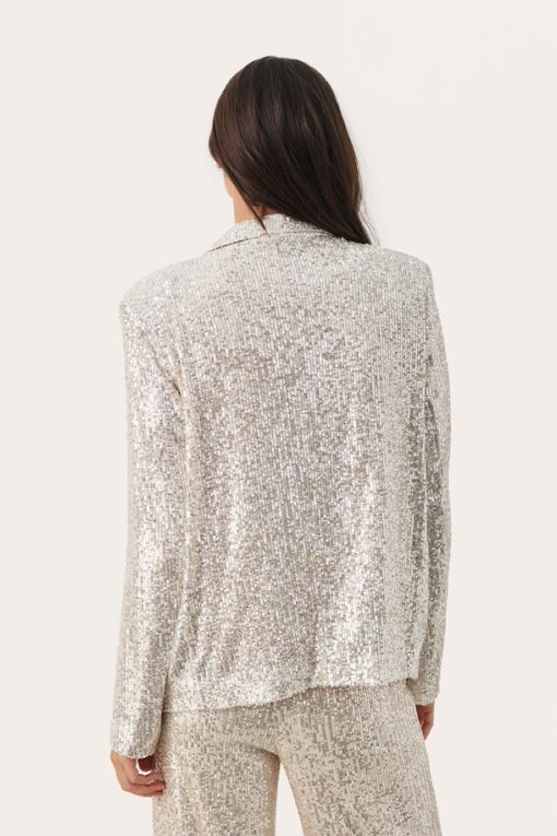 Part Two Darina Blazer Silver