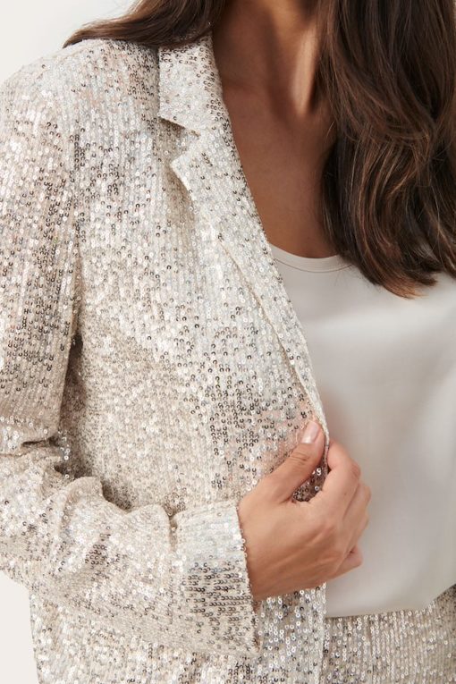 Part Two Darina Blazer Silver