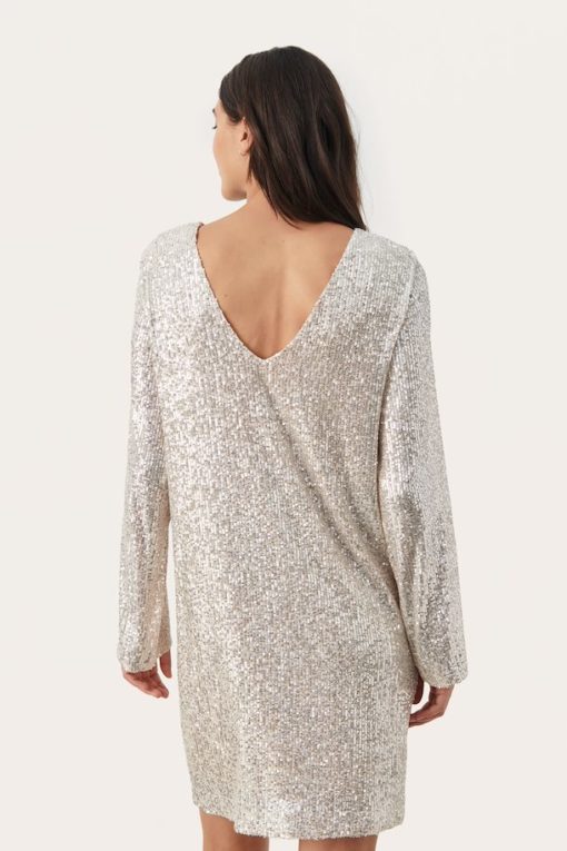 Part Two Darleen Dress Silver