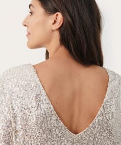 Part Two Darleen Dress Silver
