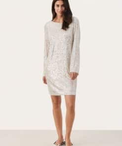 Part Two Darleen Dress Silver