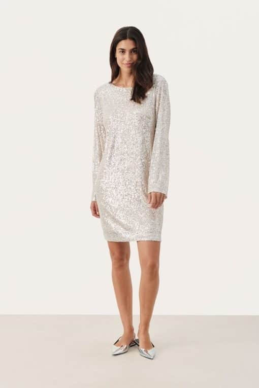 Part Two Darleen Dress Silver