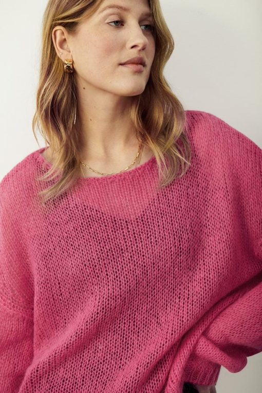 Part Two Denete Pullover Hot Pink