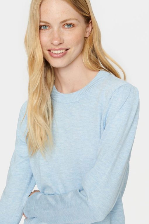 Saint Tropez Milasz Pullover Heather Melange