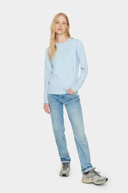 Saint Tropez Milasz Pullover Heather Melange