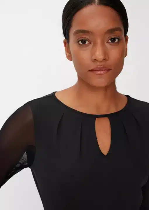 Comma, Mesh Top Black