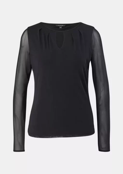 Comma, Mesh Top Black