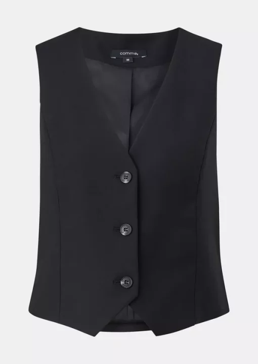 Comma, Waistcoat Black
