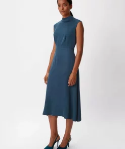 Comma, Dress Dark Turquoise