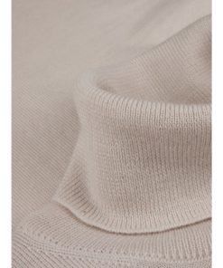 Stenströms Silja Off-White Merino Wool Roll Neck