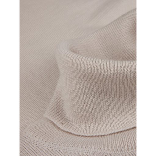 Stenströms Silja Off-White Merino Wool Roll Neck