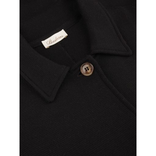 Stenströms Gray Black Merino Cardigan
