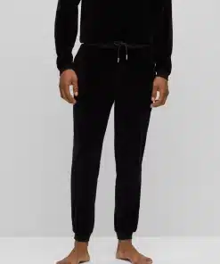 Boss Velour Pants Black