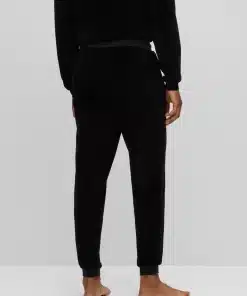 Boss Velour Pants Black