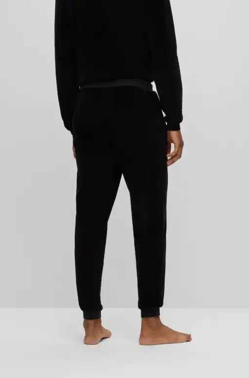 Boss Velour Pants Black