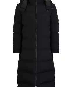 Hugo Mikky Long Puffer Coat Black