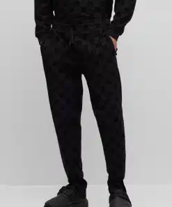 Hugo Flock Aop Pants Black