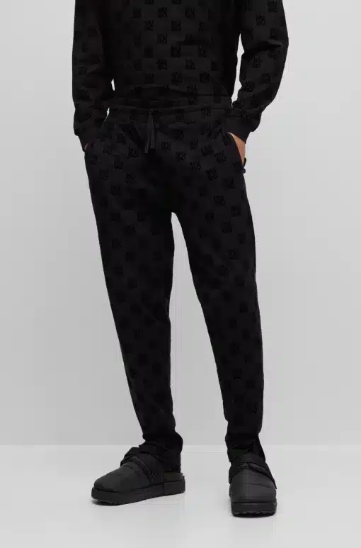 Hugo Flock Aop Pants Black