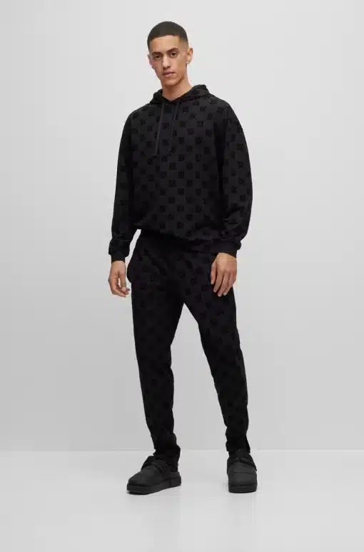 Hugo Flock Aop Pants Black
