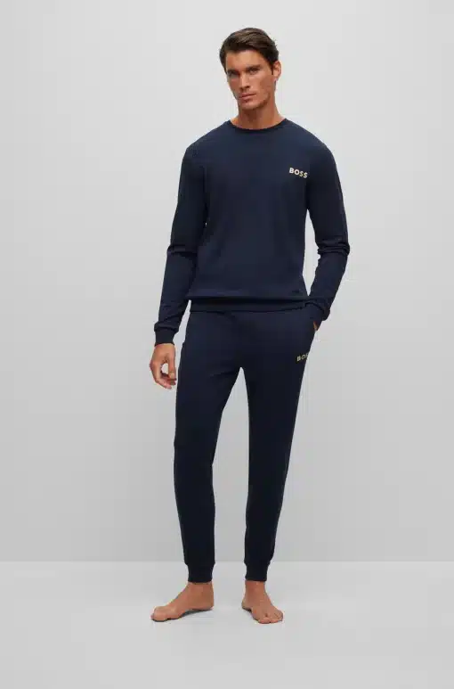 Boss Gift Long Set Dark Navy